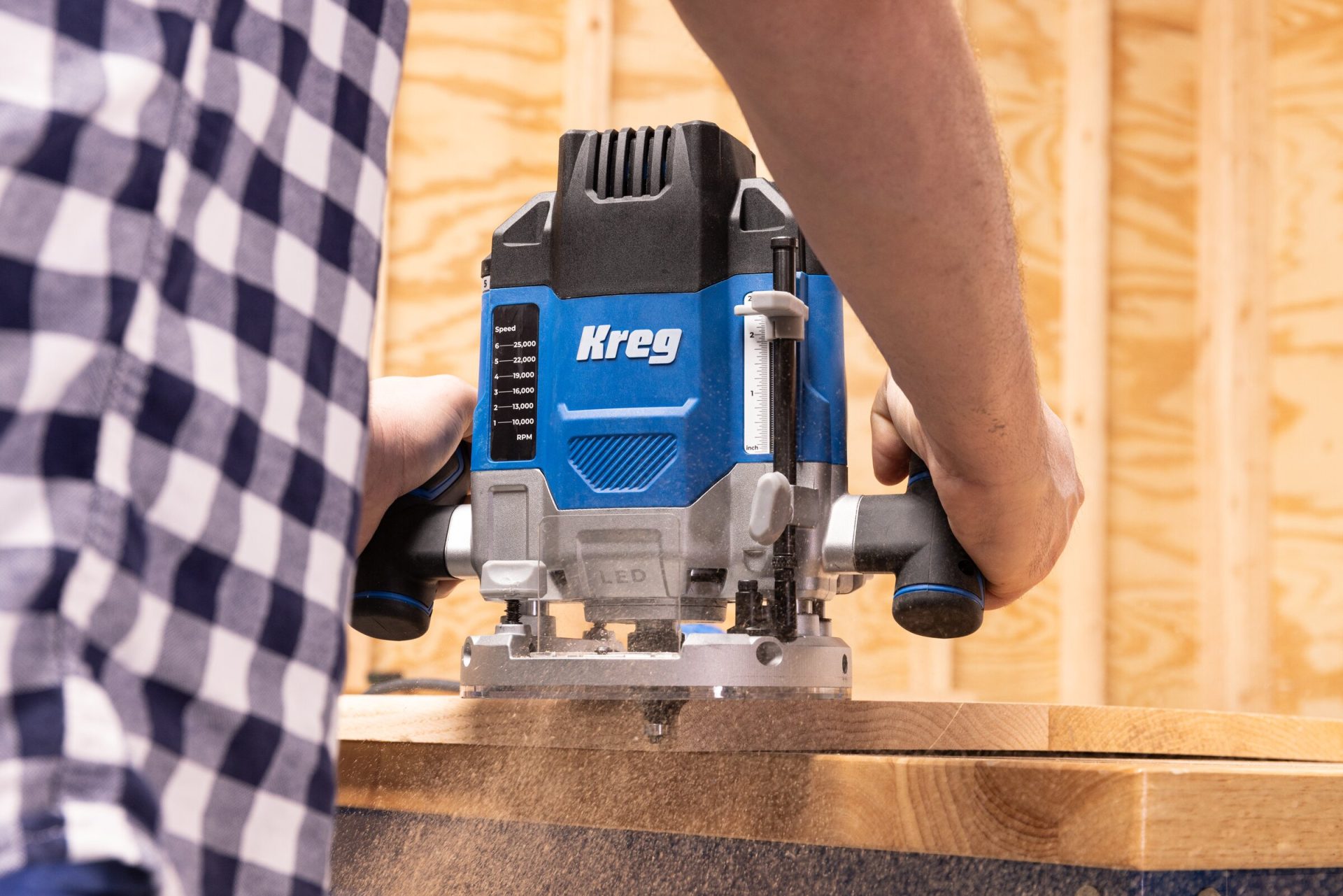 KREG® 2-1/4 HP PLUNGE ROUTER - Image 11