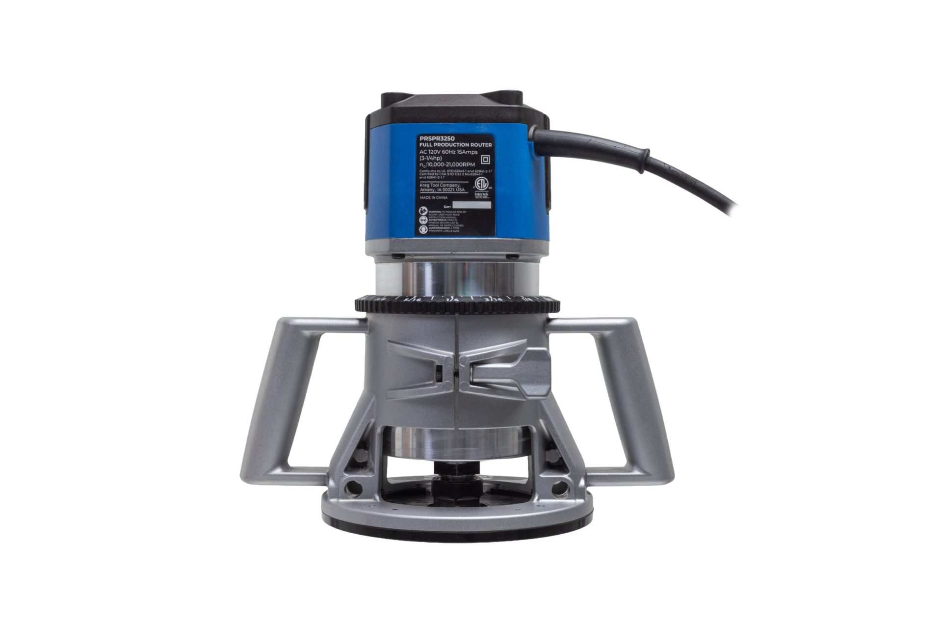 KREG® 3-1/4 HP SURESPEED ™ FIXED-BASE ROUTER - Image 10