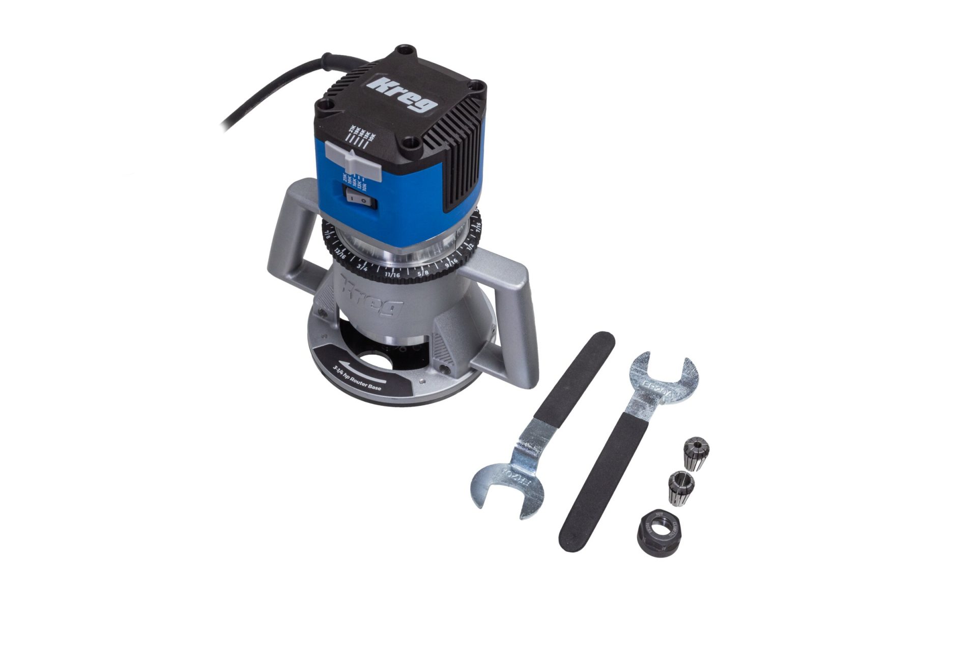 KREG® 3-1/4 HP SURESPEED ™ FIXED-BASE ROUTER - Image 12