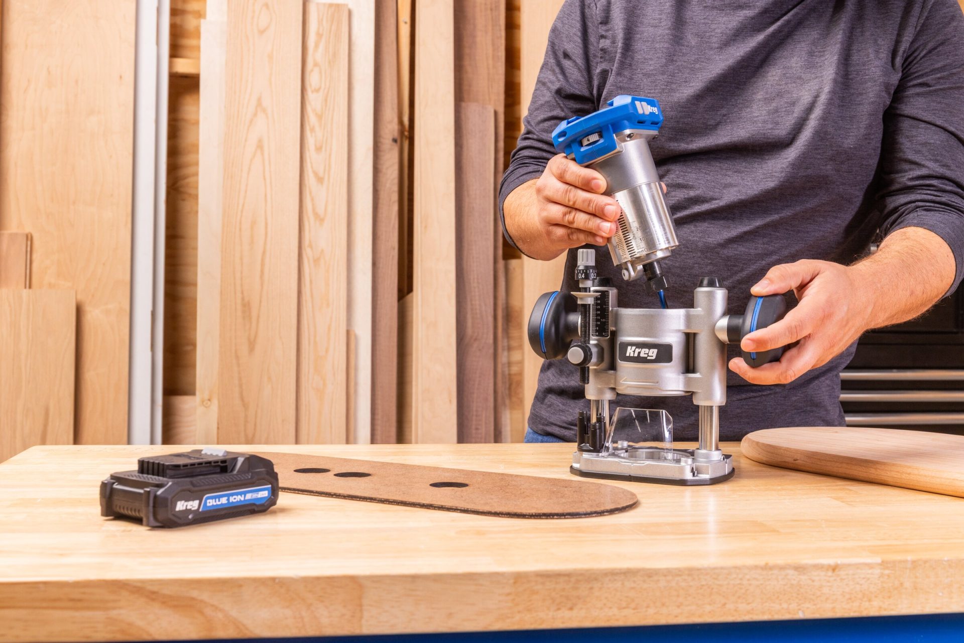 KREG TRIM ROUTER PLUNGE BASE - Image 3