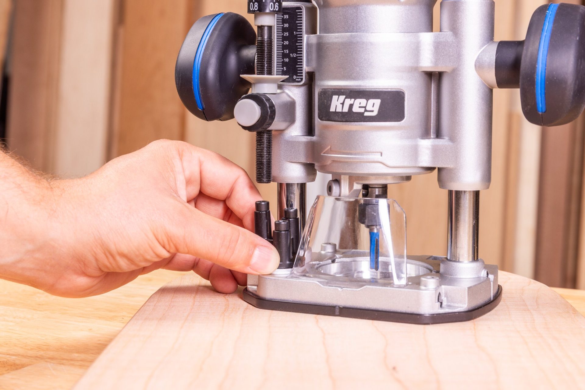 KREG TRIM ROUTER PLUNGE BASE - Image 6