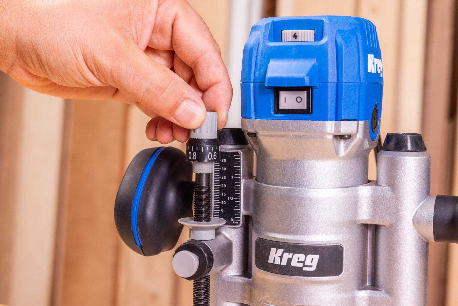KREG TRIM ROUTER PLUNGE BASE - Image 7