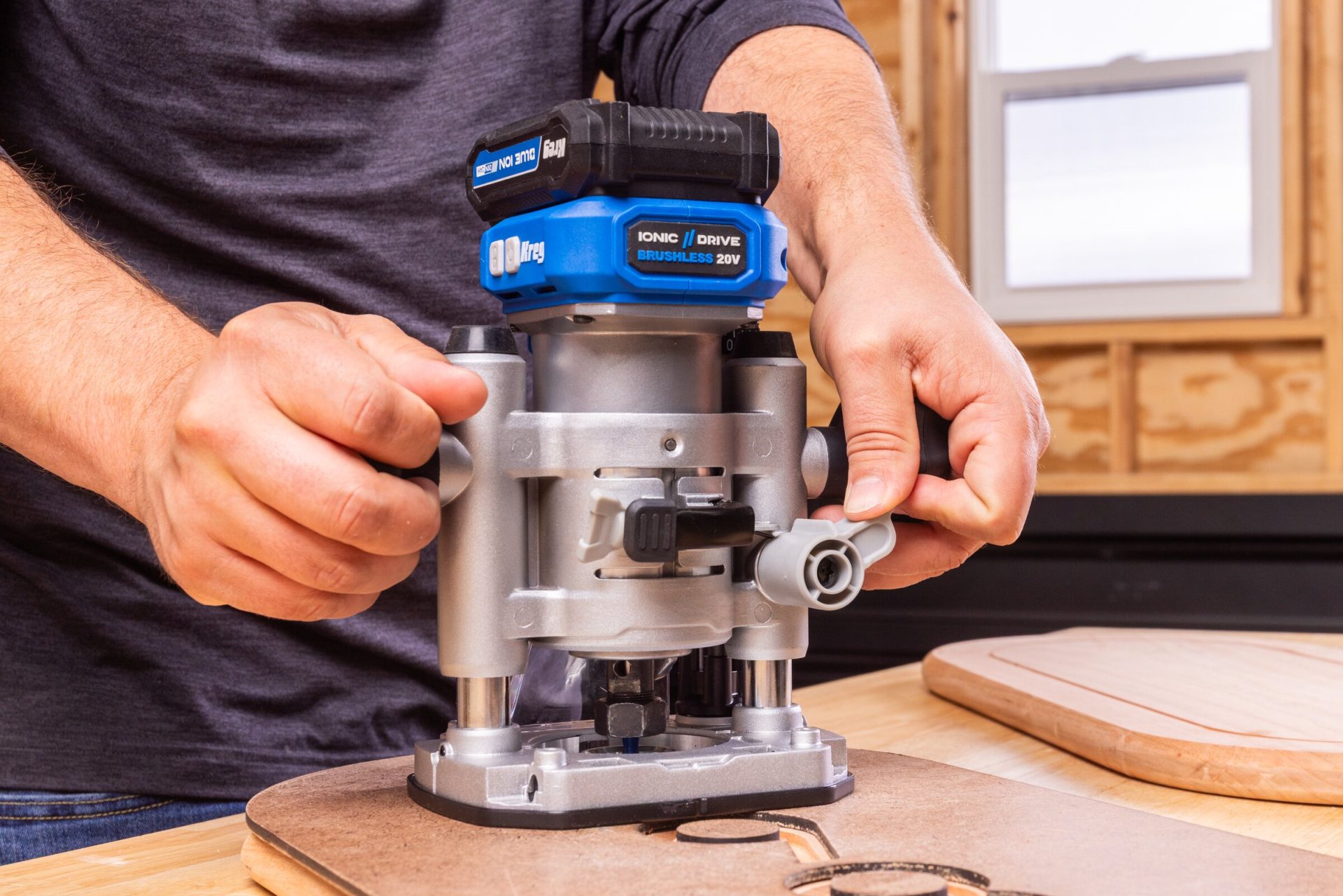 KREG TRIM ROUTER PLUNGE BASE - Image 8