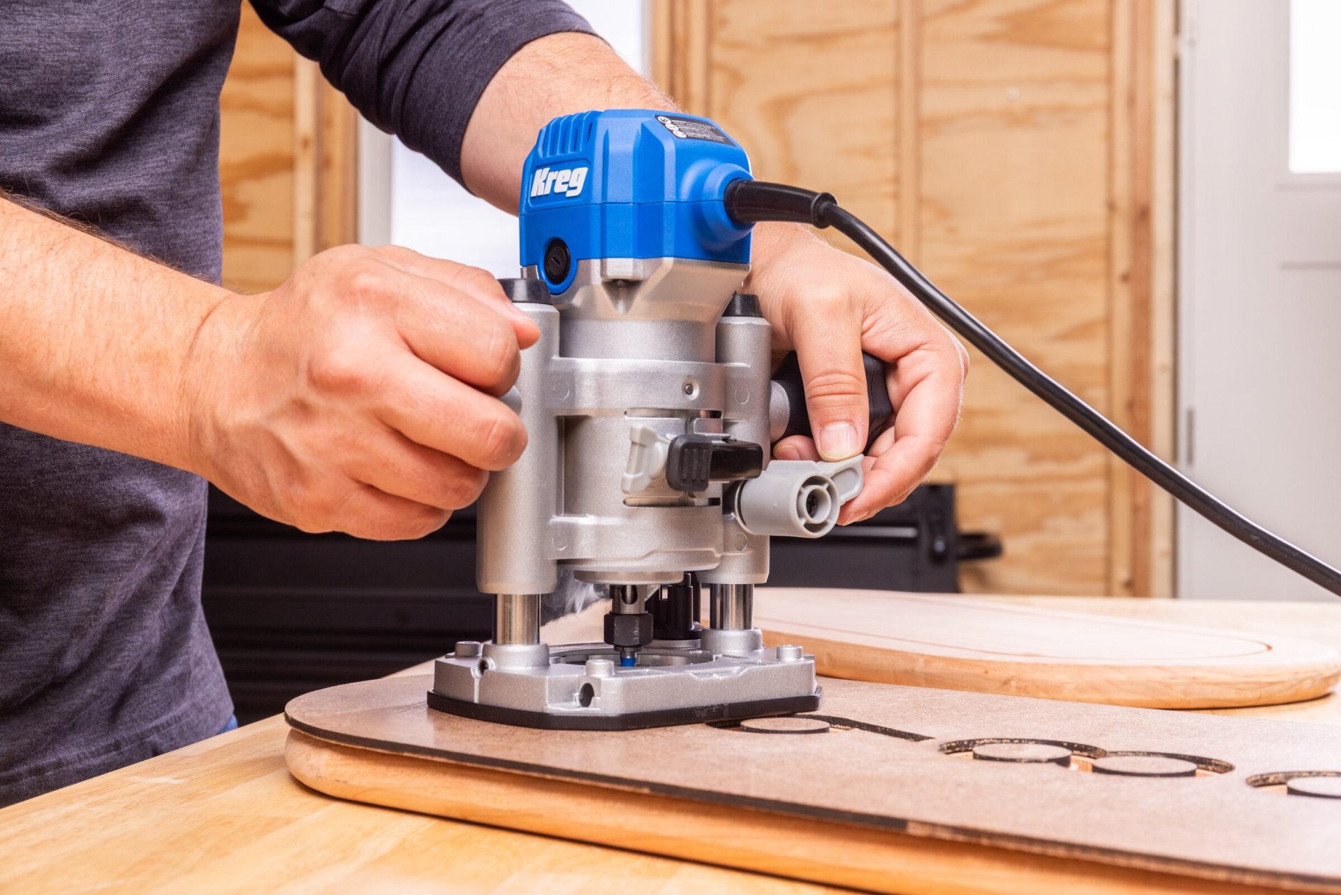 KREG TRIM ROUTER PLUNGE BASE - Image 9