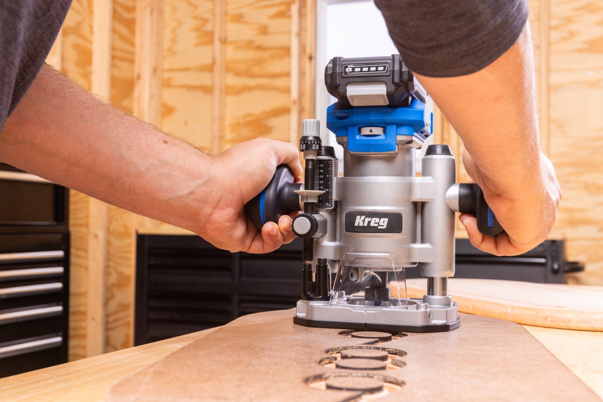 KREG TRIM ROUTER PLUNGE BASE - Image 11