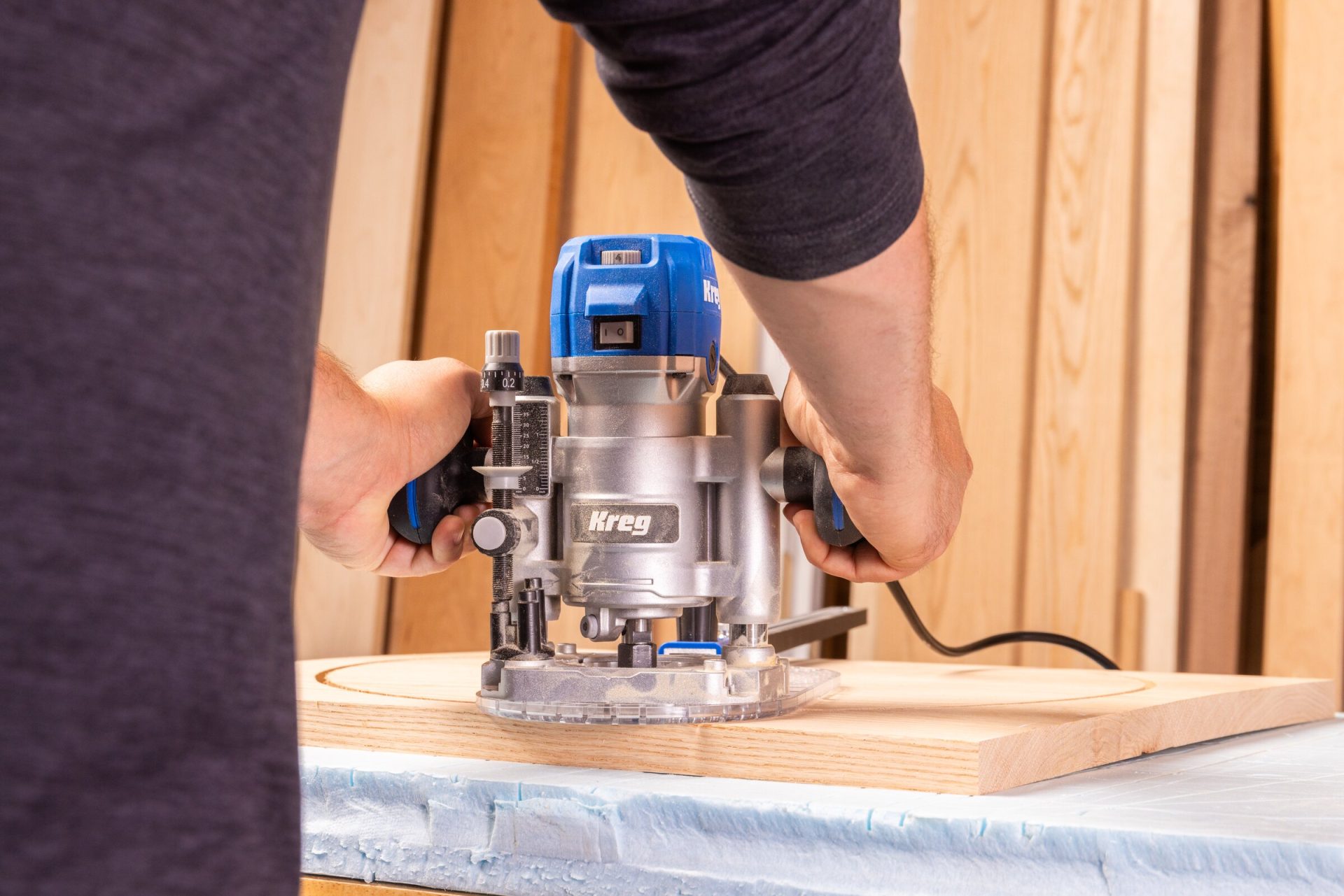 KREG TRIM ROUTER PLUNGE BASE - Image 21