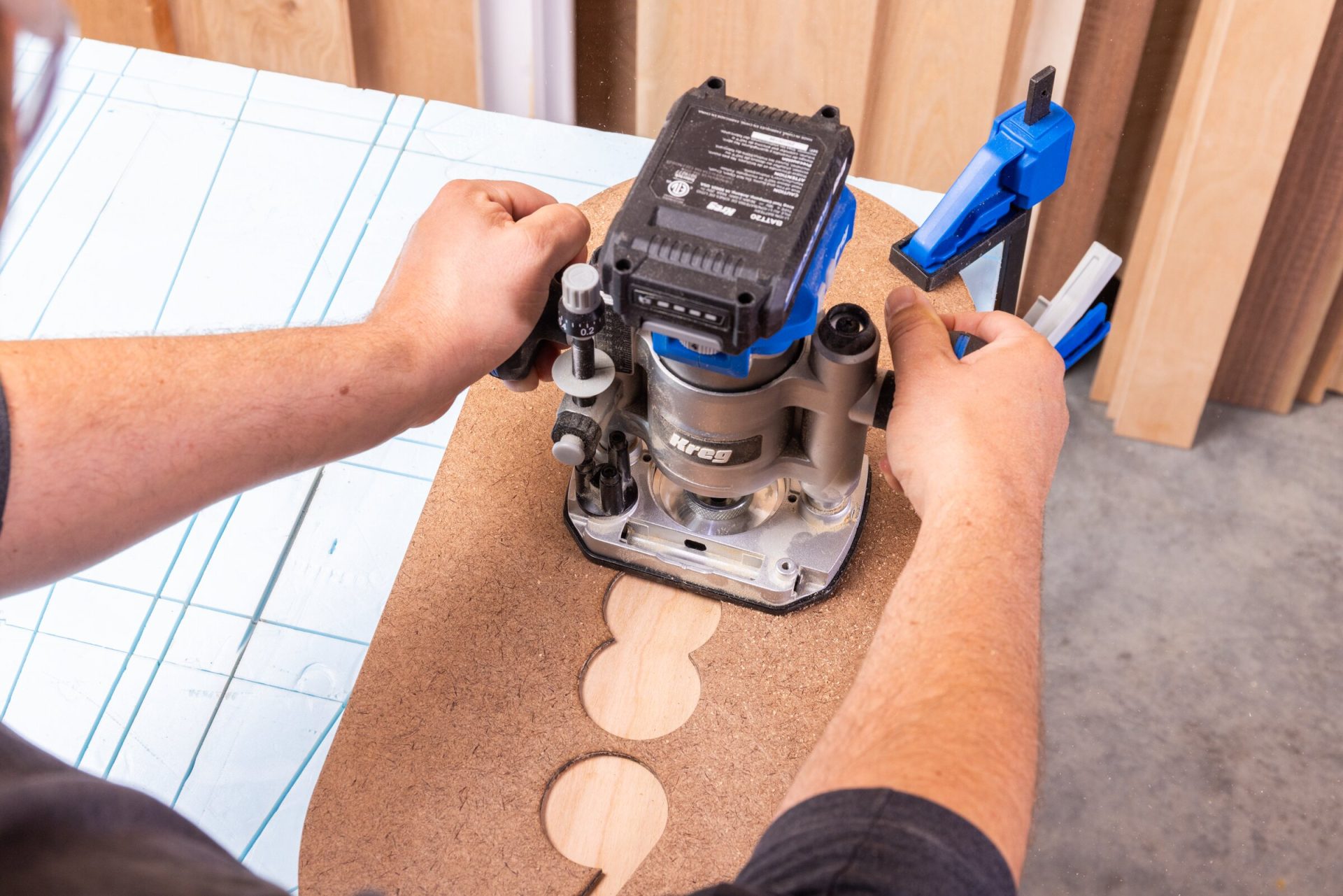 KREG TRIM ROUTER PLUNGE BASE - Image 23
