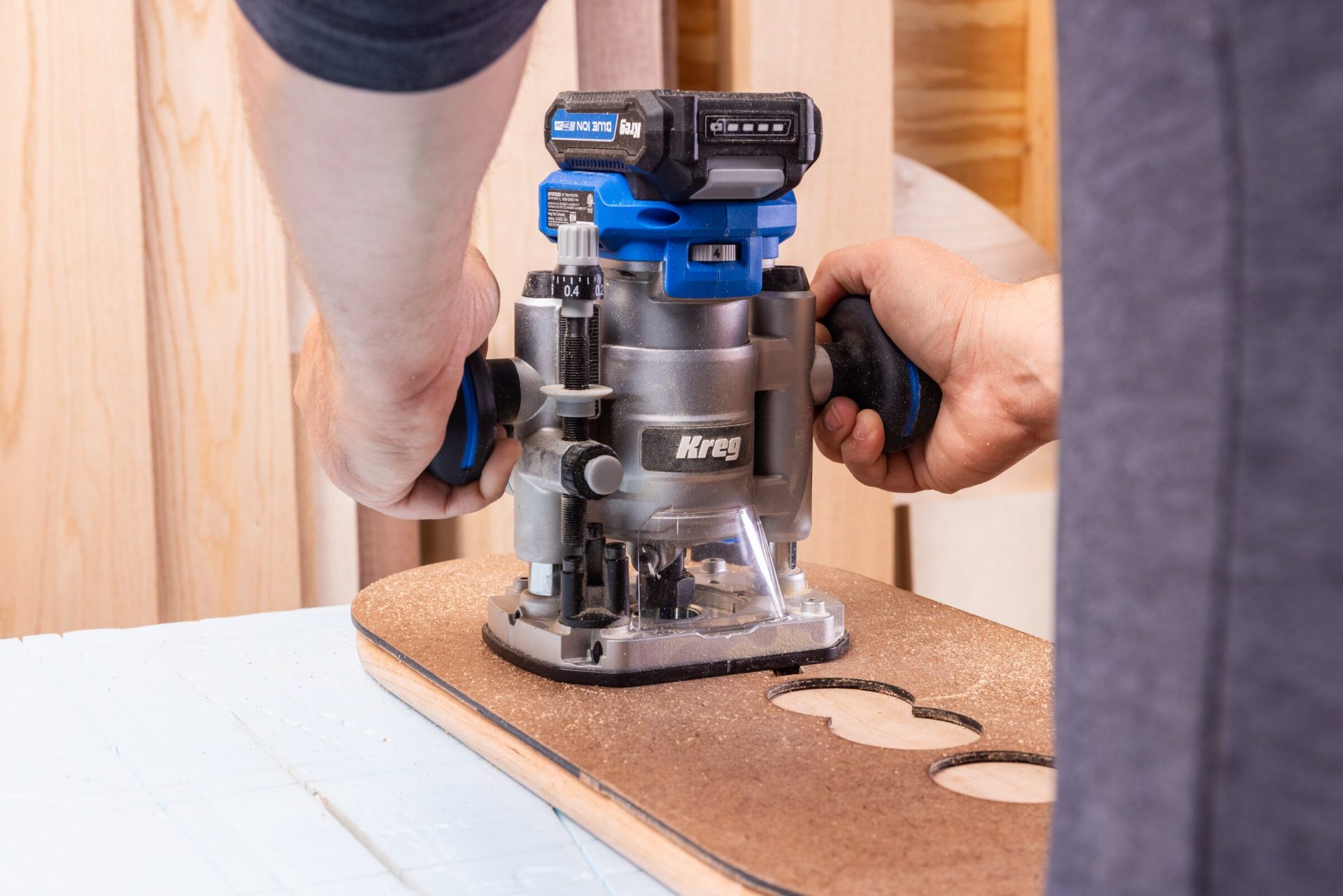 KREG TRIM ROUTER PLUNGE BASE - Image 25