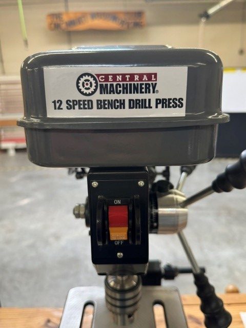 Used Central Machinery 10" 12=speed drill press - Image 6