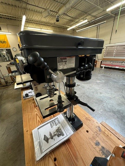Used Central Machinery 10" 12=speed drill press - Image 5