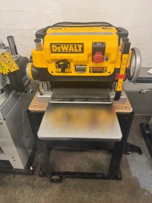 Used Dewalt DW735 13" planer with upgraded "Byrd" helical cutterhead and mobile stand
