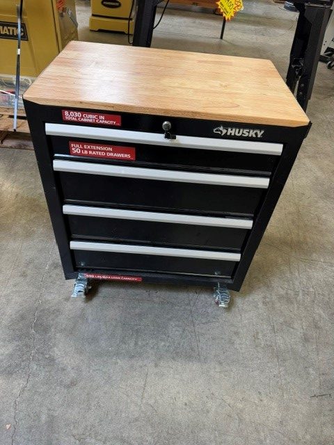 Jessem router table package w/3 hp router motor and rolling 4-drawer cabinet with bits & accessories - Image 14